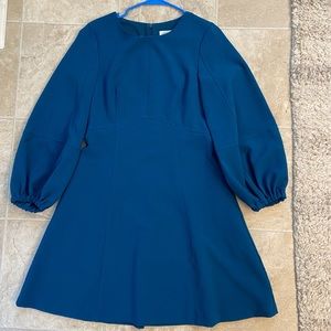 Eliza J Dark Teal High Waisted Dress 10